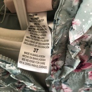 New flowers girls long sleeve set 3 piece